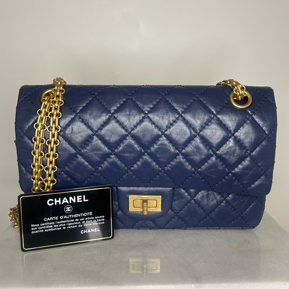 Chanel Reissue 2.55 Flap Bag Quilted Aged Calfskin Mini